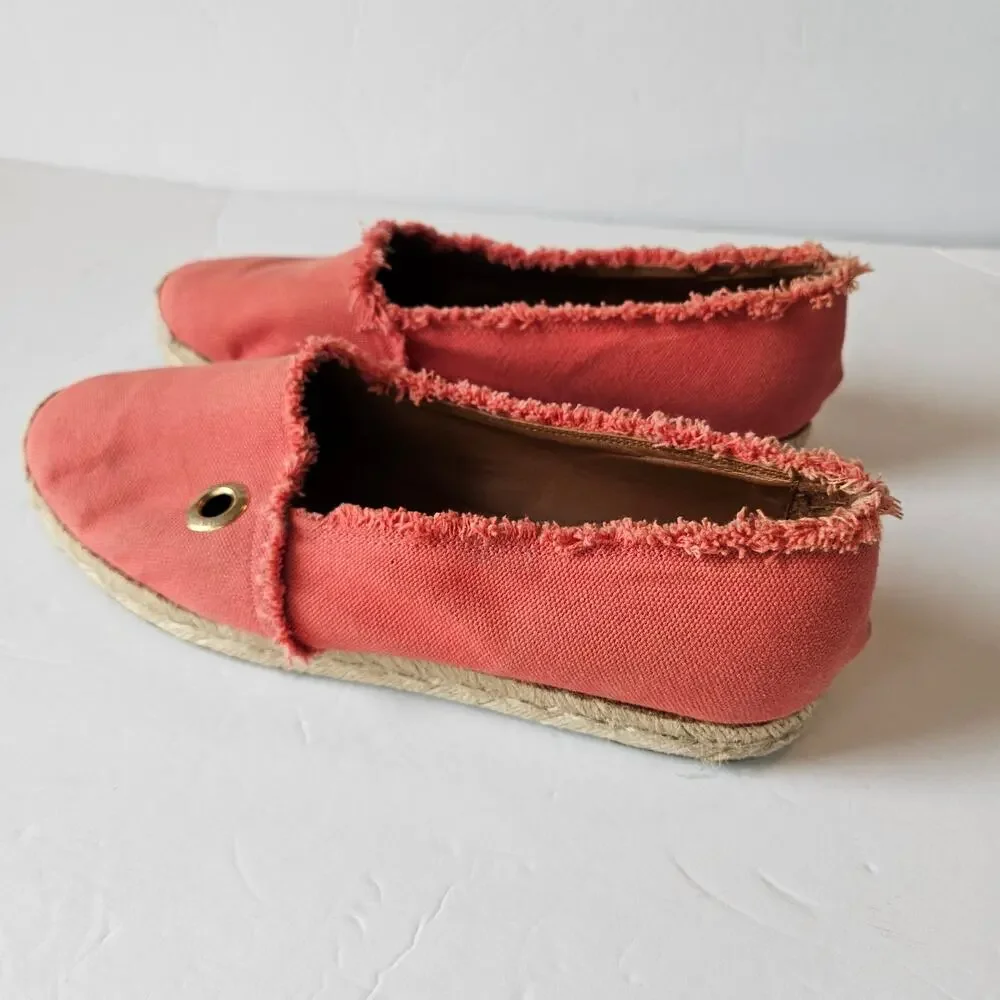 Hunter Adler Espadrille Flats Shoes Slip‎ On Women's 8 Summer Vacation Casual